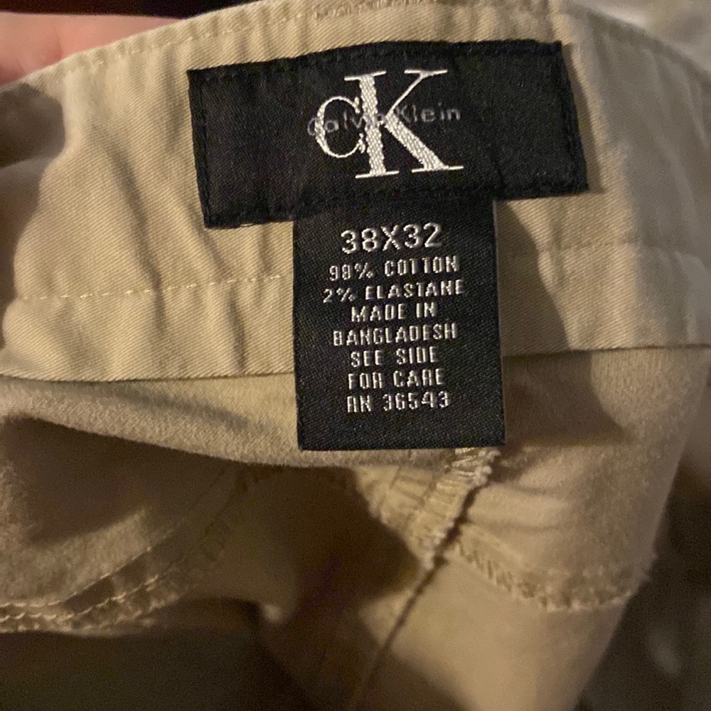 Calvin Klein Khakis. 38x32